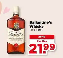 PLUS Ballantine's Whisky aanbieding