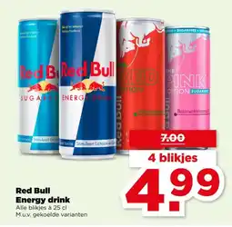 PLUS Red Bull Energy drink aanbieding