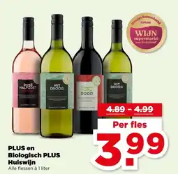 PLUS PLUS en Biologisch PLUS Huiswijn aanbieding