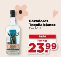 PLUS Cazadores Tequila blanco aanbieding