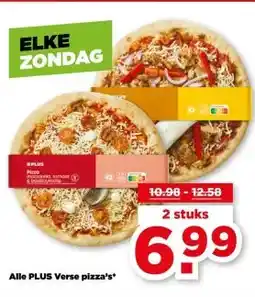 PLUS Alle PLUS Verse pizza's aanbieding