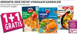 Coop IGLO FISH CUISINE, KAPITEIN'S KLASSIEKERS, ROERBAK GROENTE-IDEE EN/OF VISKRAAM GARNALEN aanbieding