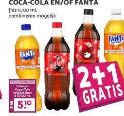 Coop COCA-COLA EN/OF FANTA aanbieding