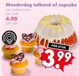 Coop Moederdag tulband of cupcake aanbieding
