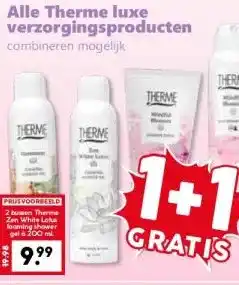 Coop Alle Therme luxe verzorgingsproducten aanbieding