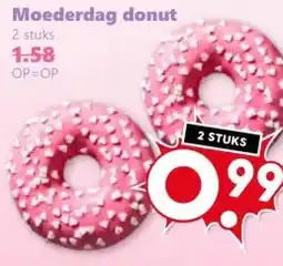 Coop Moederdag donut aanbieding