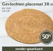 Coop Gevlochten placemat 38 cm aanbieding