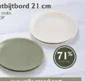 Coop Ontbijtbord 21 cm aanbieding