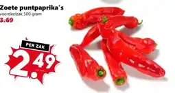 Coop Zoete puntpaprika's aanbieding