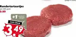 Coop Rundertartaartjes aanbieding