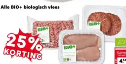 Coop Alle BIO+ biologisch vlees aanbieding