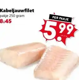 Coop Kabeljauwfilet aanbieding