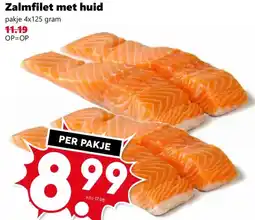 Coop Zalmfilet met huid aanbieding