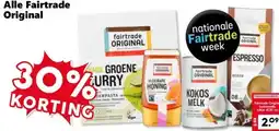 Coop Alle Fairtrade Original aanbieding