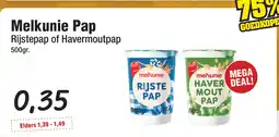 Budget Food Melkunie Pap Rijstepap of Havermoutpap aanbieding