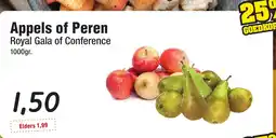 Budget Food Appels of Peren Royal Gala of Conference aanbieding
