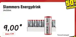 Budget Food Slammers Energydrink aanbieding