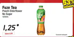 Budget Food Fuze Tea Peach-Elderflower aanbieding