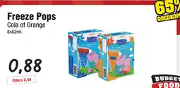 Budget Food Freeze Pops Cola of Orange aanbieding