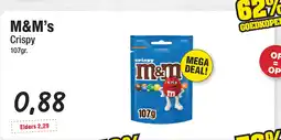Budget Food M&M's Crispy aanbieding