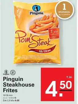 Sligro Pinguin Steakhouse Frites aanbieding