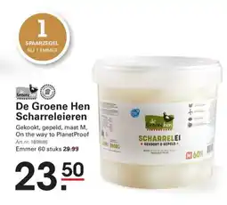Sligro De Groene Hen Scharreleieren aanbieding