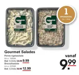 Sligro Gourmet Salades aanbieding