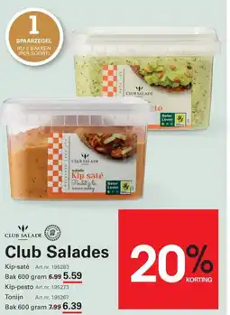 Sligro Club Salades aanbieding