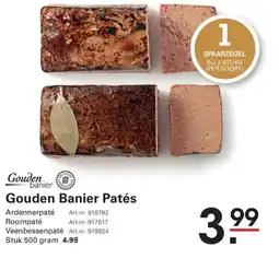 Sligro Gouden Banier Patés aanbieding