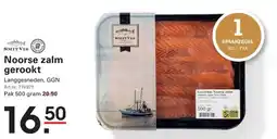 Sligro Noorse zalm gerookt aanbieding