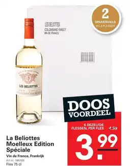 Sligro La Beliottes Moelleux Edition Spéciale aanbieding