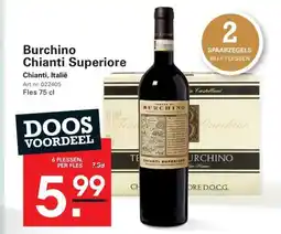 Sligro Burchino Chianti Superiore aanbieding