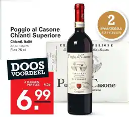 Sligro Poggio al Casone Chianti Superiore aanbieding