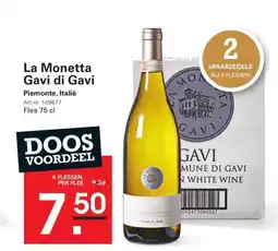 Sligro La Monetta Gavi di Gavi aanbieding