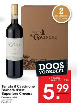 Sligro Tenuta il Cascinone Barbera d'Asti Superiore Crocera aanbieding
