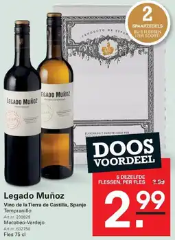 Sligro Legado Muñoz aanbieding