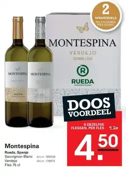 Sligro Montespina aanbieding