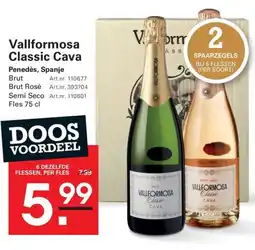 Sligro Vallformosa Classic Cava aanbieding