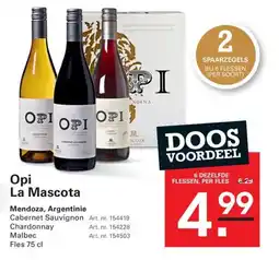 Sligro Opi La Mascota aanbieding
