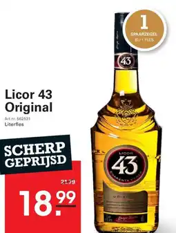 Sligro Licor 43 Original aanbieding