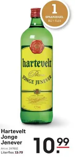 Sligro Hartevelt Jonge Jenever aanbieding