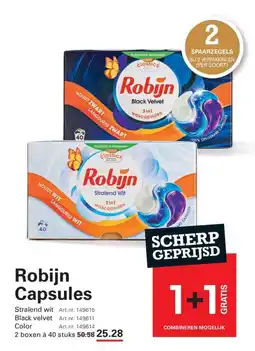 Sligro Robijn Capsules aanbieding