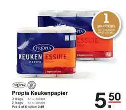 Sligro Propia Keukenpapier aanbieding