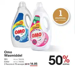 Sligro Omo Wasmiddel aanbieding