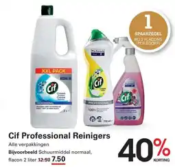 Sligro Cif Professional Reinigers aanbieding