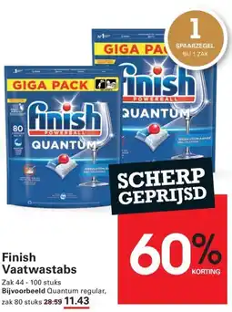 Sligro Finish Vaatwastabs aanbieding