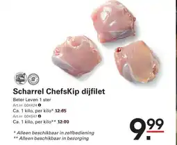 Sligro Scharrel Chefskip dijfilet aanbieding