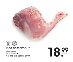 Sligro Ree achterbout aanbieding