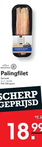 Sligro Palingfilet aanbieding