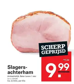 Sligro Slagers- achterham aanbieding